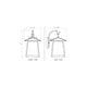 Rainer 1-Light Outdoor Wall Light