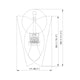 Salone 1-Light Wall Sconce