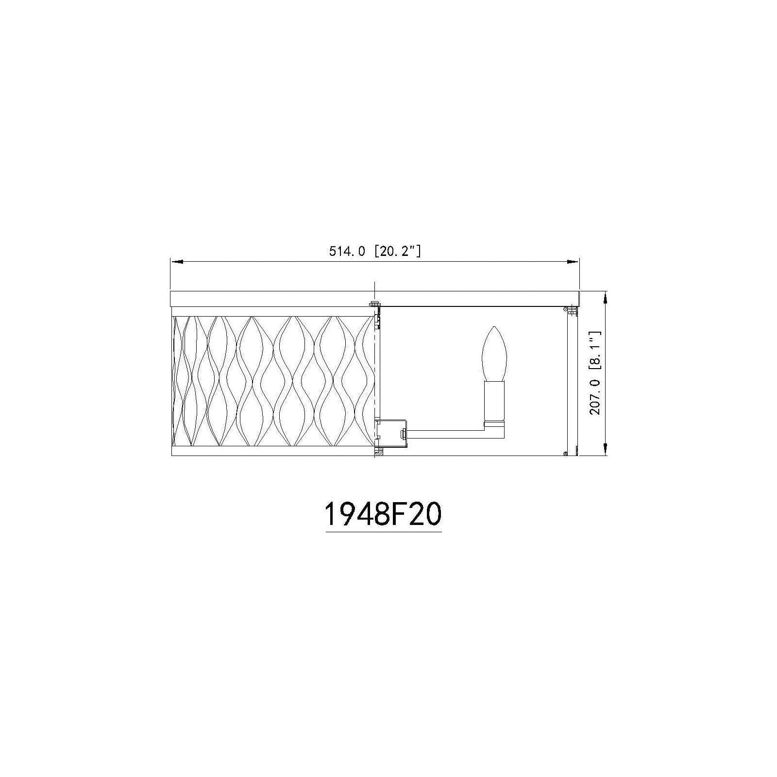 Harden 5-Light Flush mount