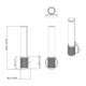 Solange 1-Light Wall Sconce