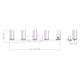 Danica 5-Light Vanity
