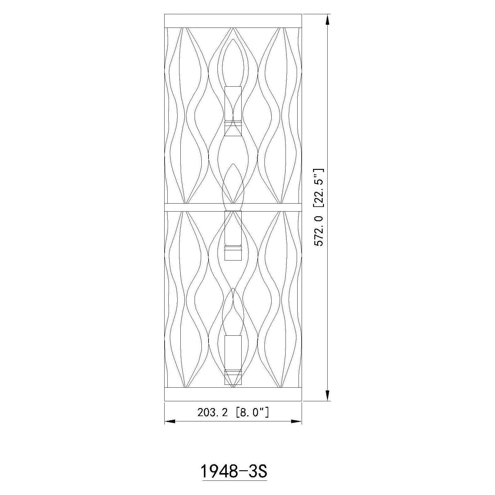 Harden 3-Light Wall Sconce