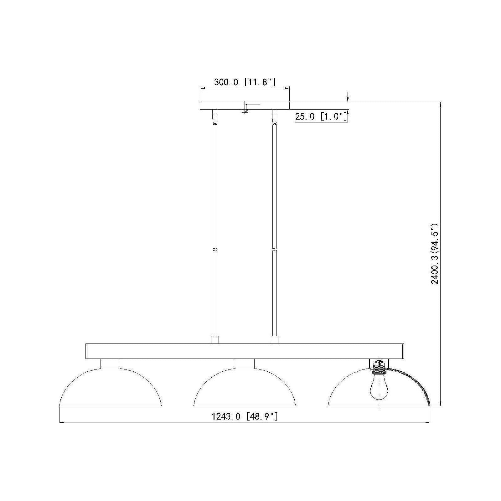 Cobalt 3-Light Billiard