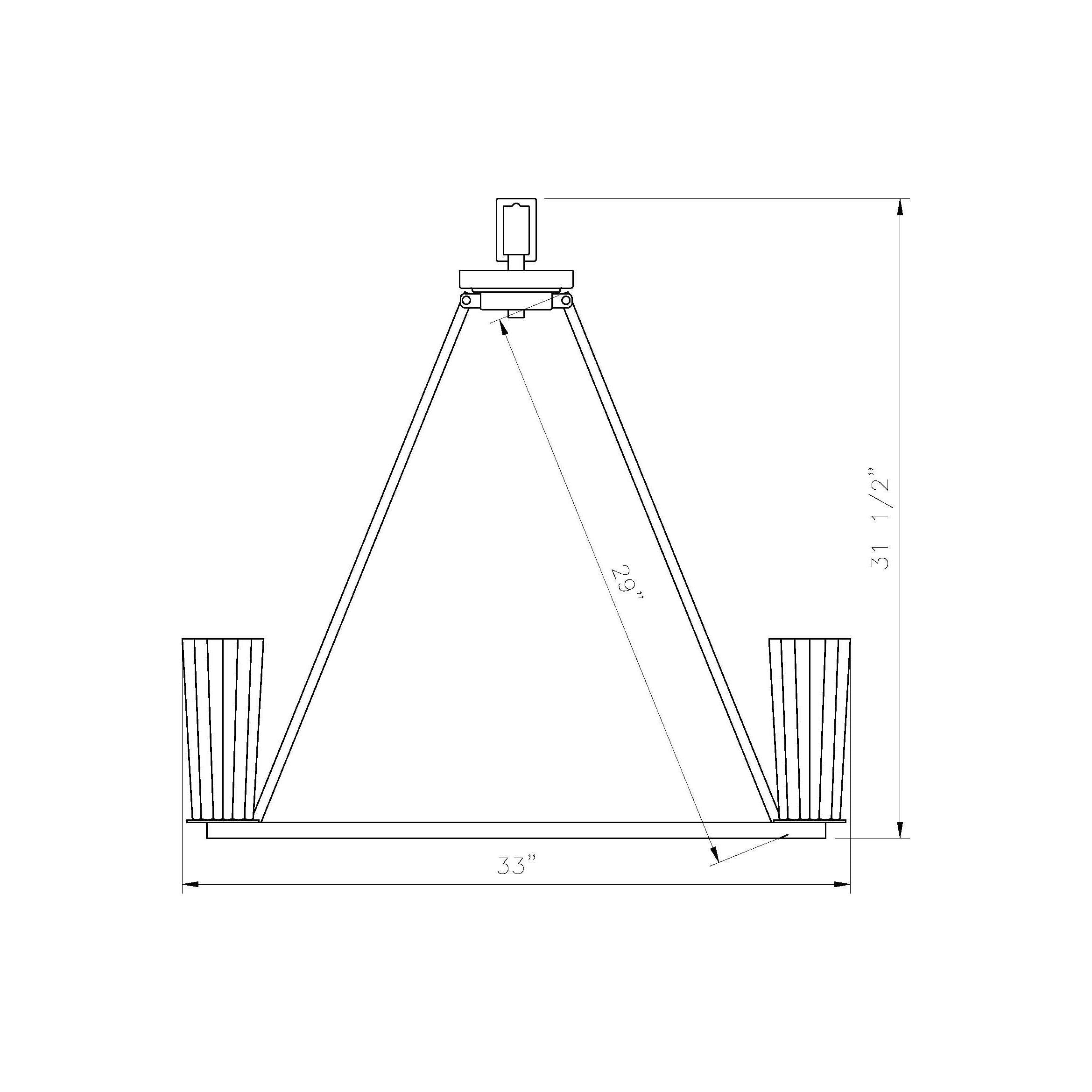 Titus 8-Light Chandelier