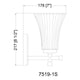 Belle 1-Light Wall Sconce