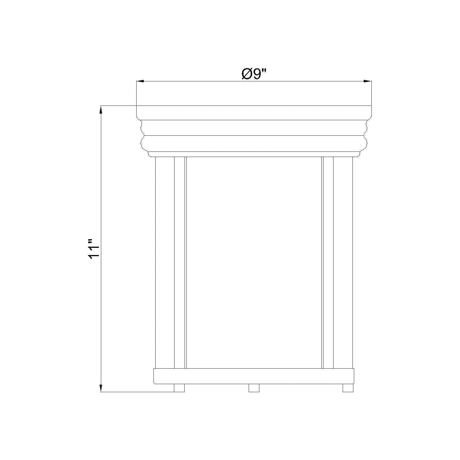 Thayer 1-Light Flush Mount