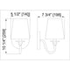 Gianna 1-Light Wall Sconce