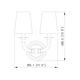 Katerina 2-Light Wall Sconce