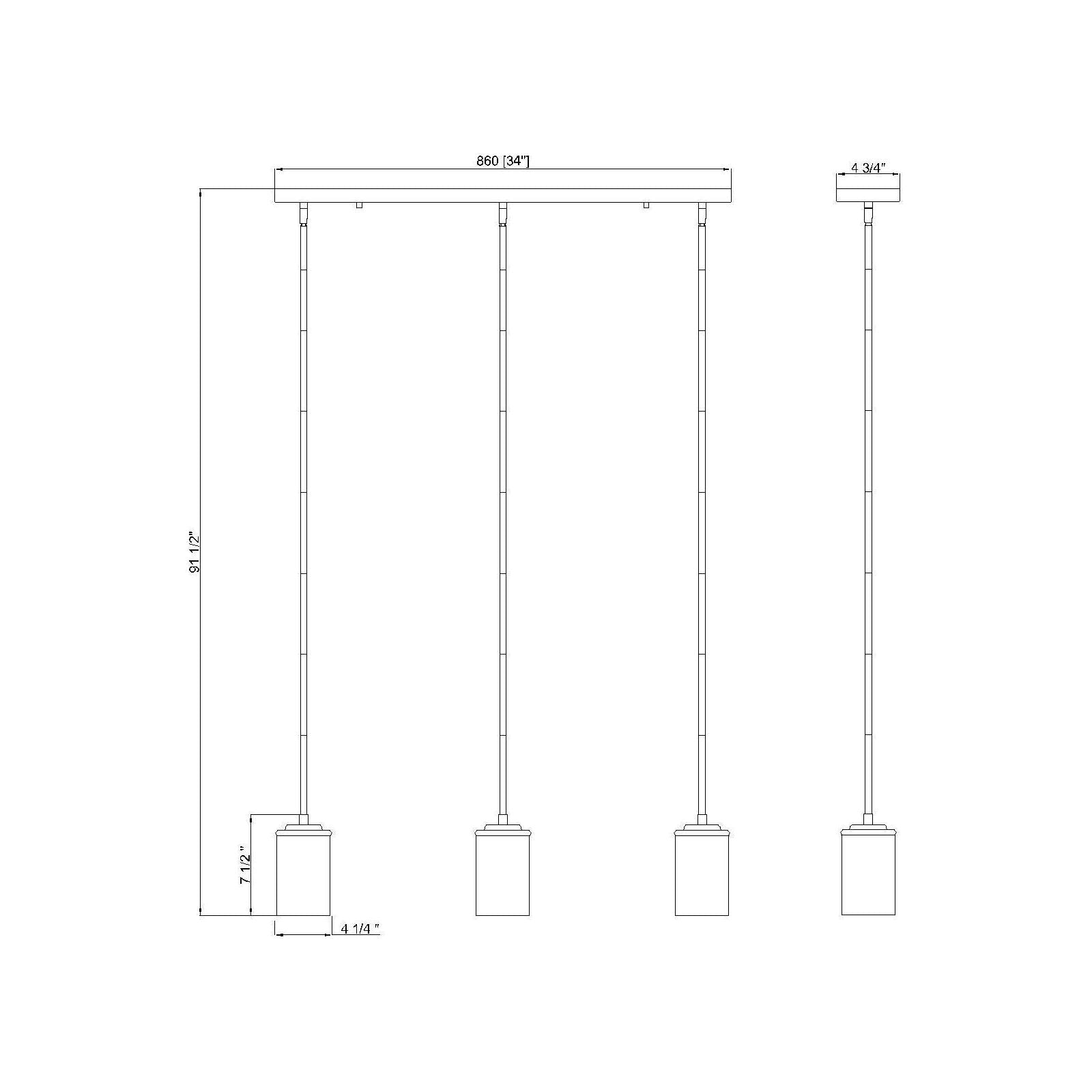 Thayer 3-Light Pendant