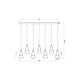 Aimie 7-Light Linear Chandelier