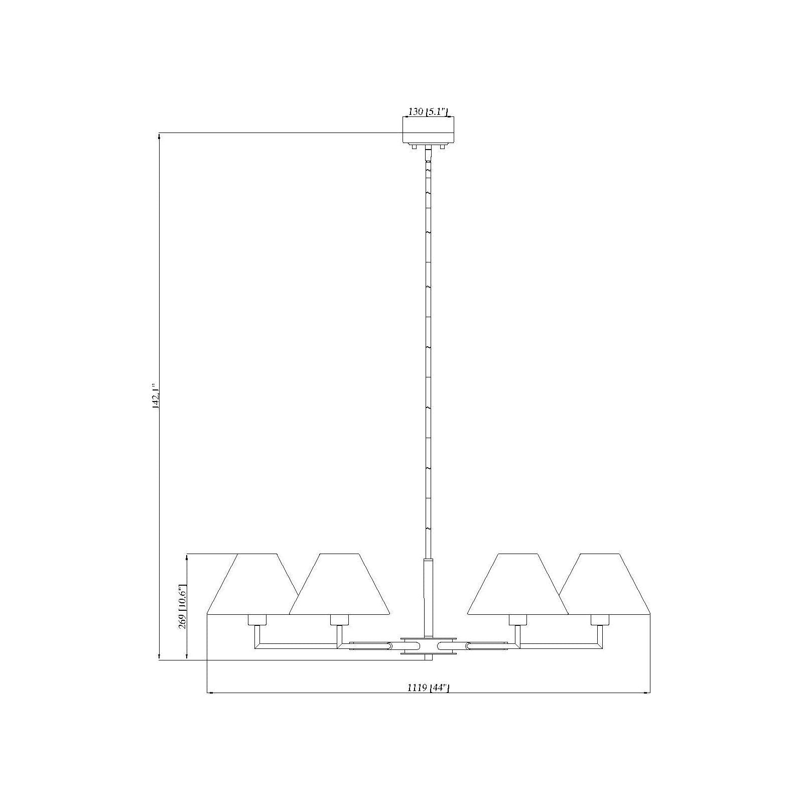 Leila 6-Light Chandelier