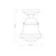 Vaughn 1-Light 10" Flush Mount
