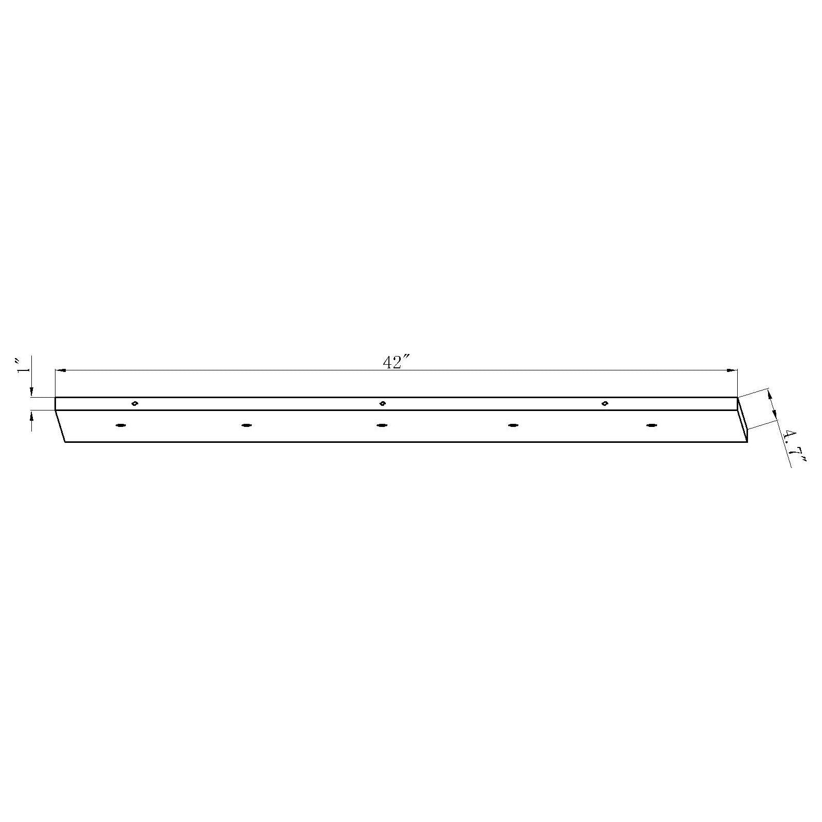 Multi Point Canopy 5-Light Ceiling Plate