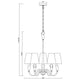 Claudelle 5-Light Chandelier