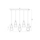 Aimie 5-Light Linear Chandelier