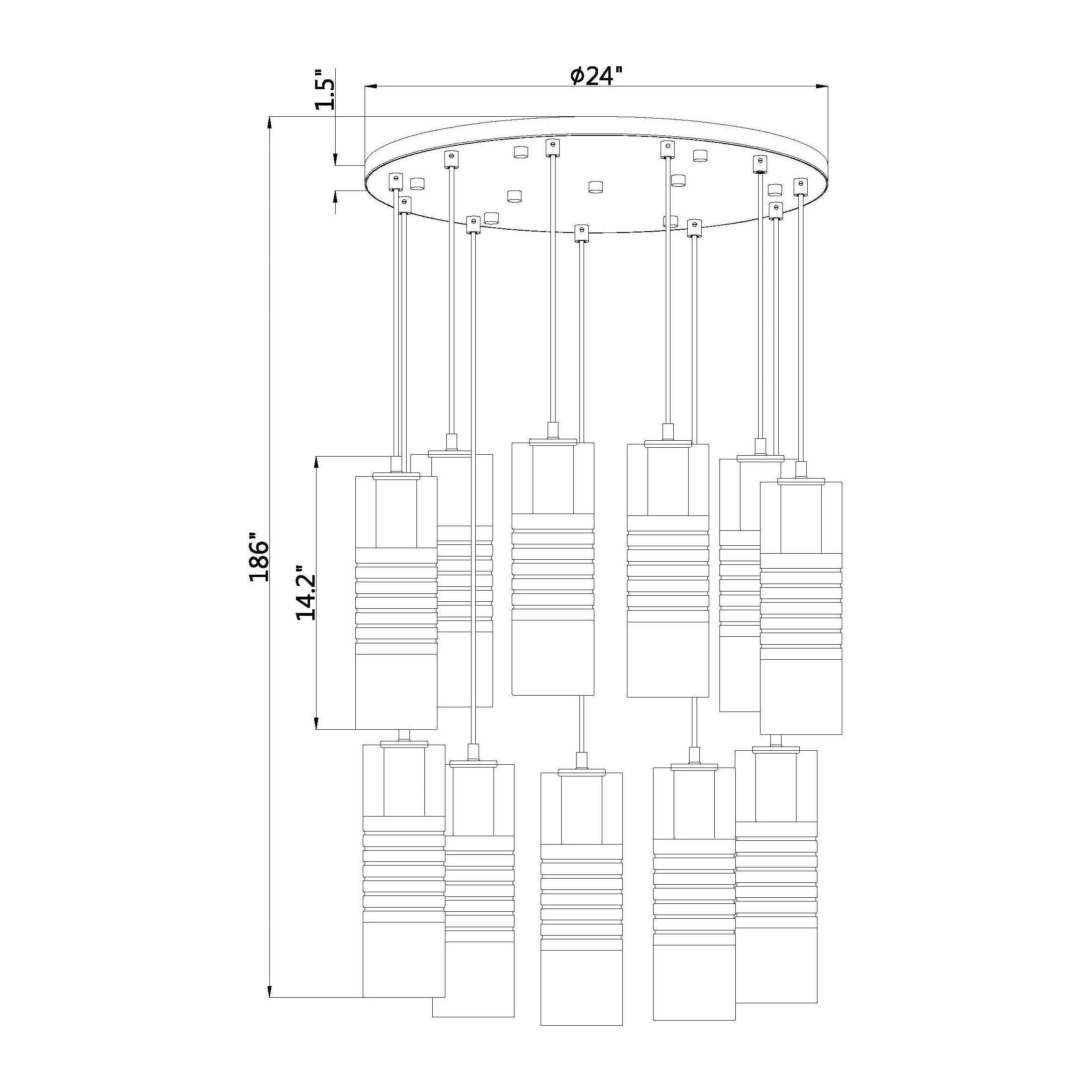 Alton 11-Light Chandelier