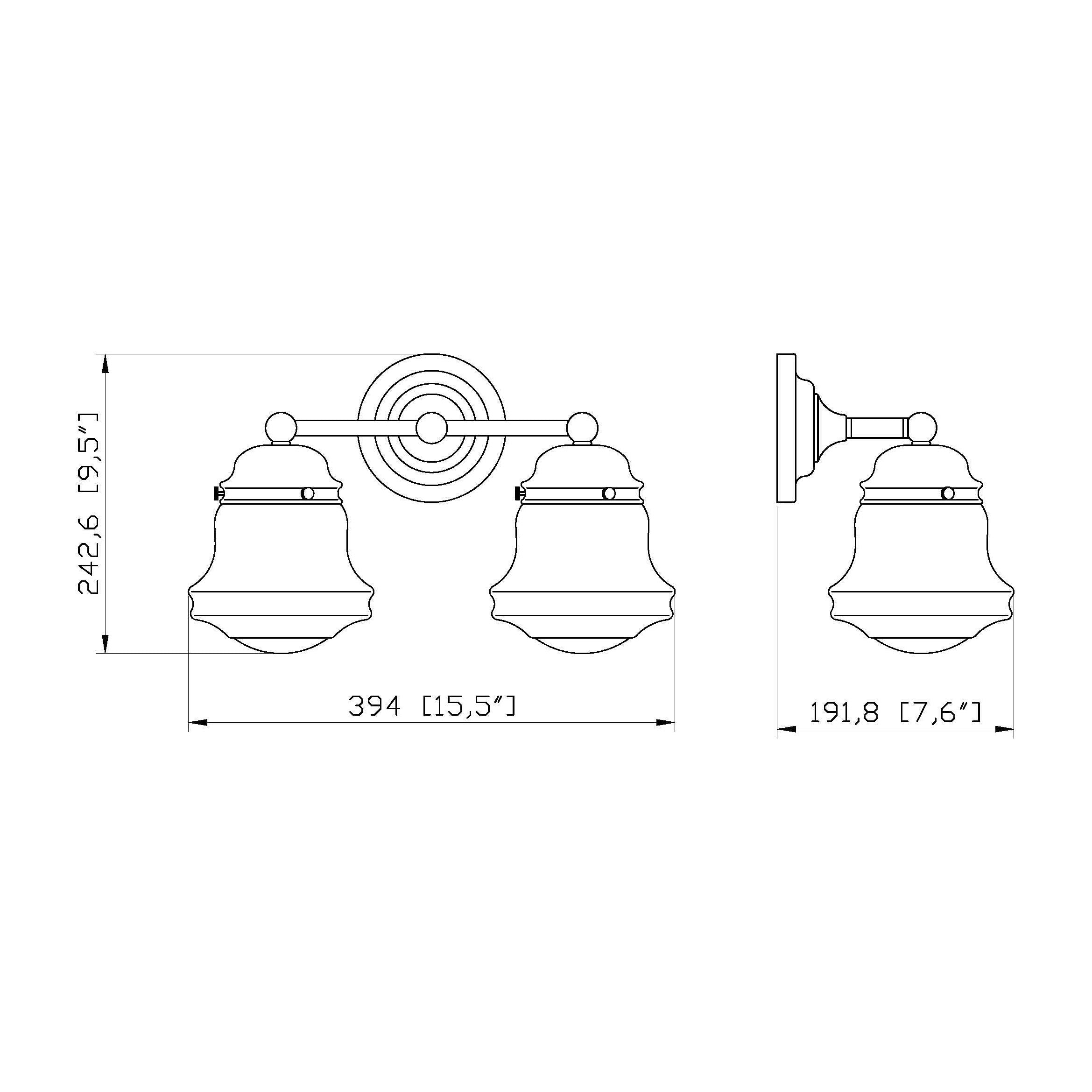 Vaughn 2-Light Vanity