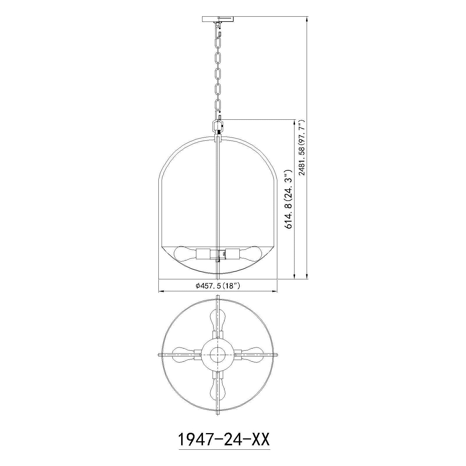 Devon 4-Light Pendant