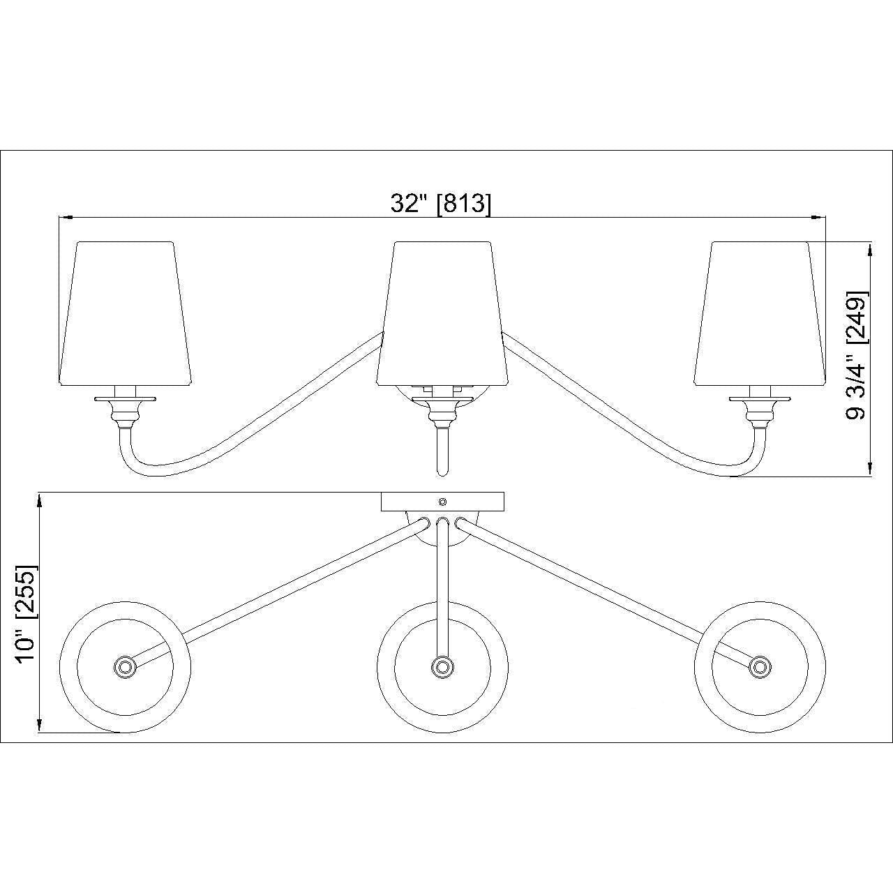 Gianna 3-Light Wall Sconce