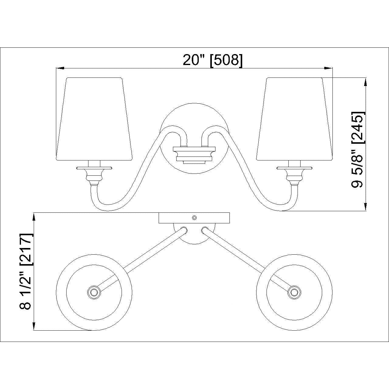 Gianna 2-Light Wall Sconce