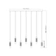 Stari 7-Light Linear Chandelier