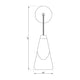 Aimie 1-Light Wall Sconce