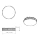 Stari 1-Light Flush Mount