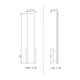 Stylet 2-Light Outdoor Wall Light