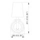 Katerina 1-Light Wall Sconce