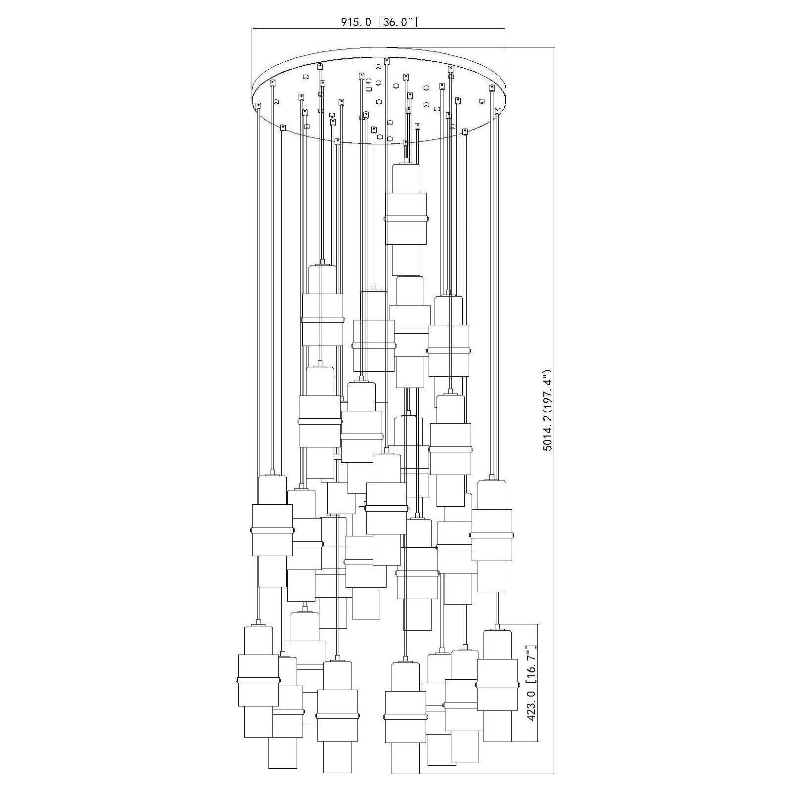 Cayden 27-Light Chandelier