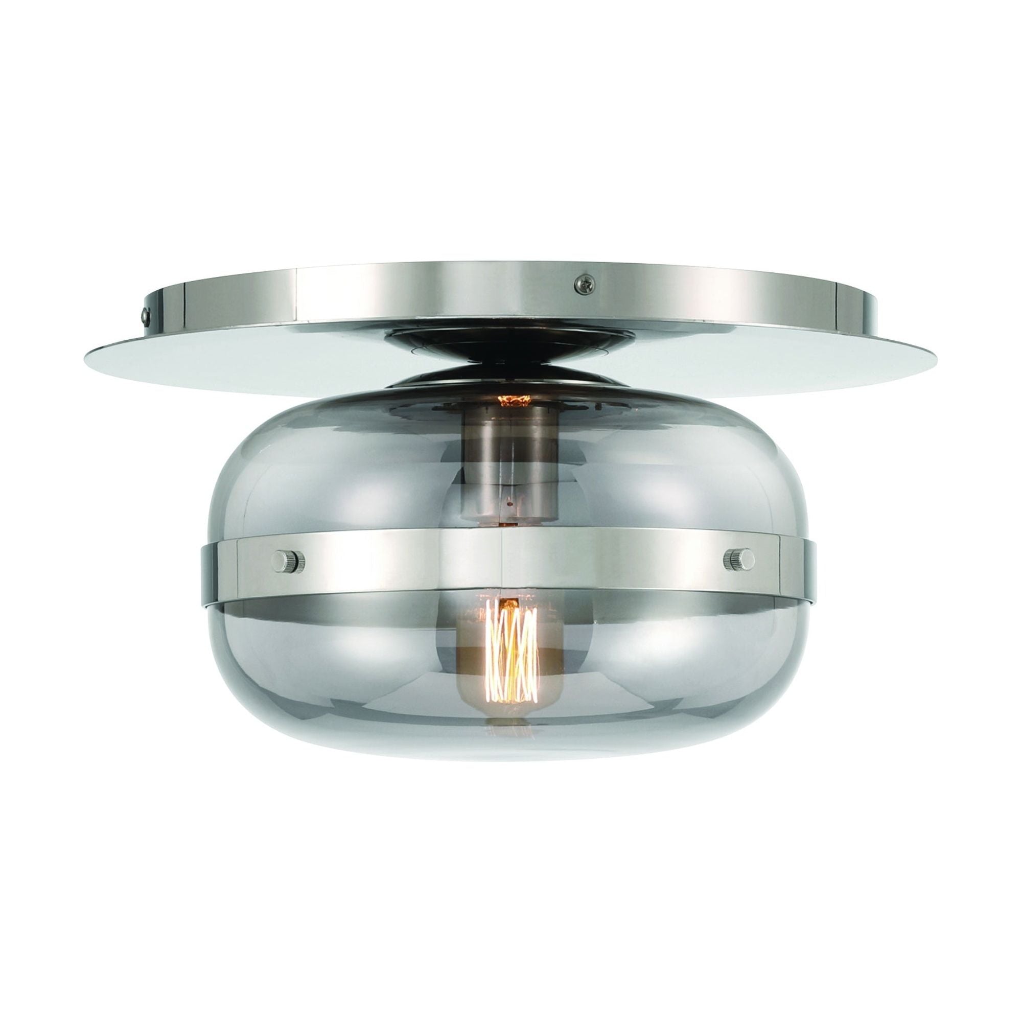 Nottingham 10" 1-Light Flush Mount