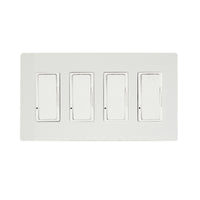 4 Dimmer Screwless Plate and Box