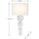 Marseille 1-Light Wall Sconce