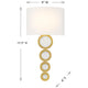 Marseille 1-Light Wall Sconce