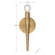 Belleza 1-Light Wall Sconce
