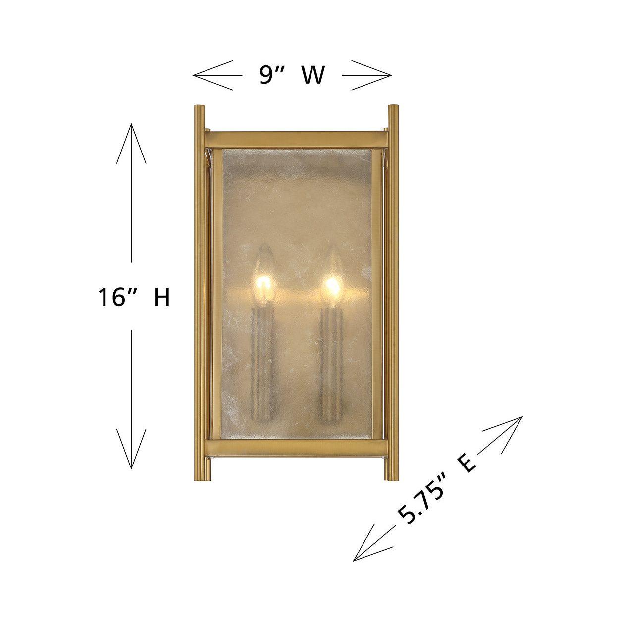 Jacobs 2-Light Wall Sconce