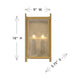 Jacobs 2-Light Wall Sconce