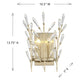 Orianna 2-Light Wall Sconce