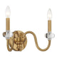 Bergdorf 2-Light Wall Sconce