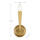 Tremont 1-Light Wall Sconce