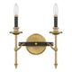 Consulate 2-Light Wall Sconce