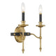 Consulate 2-Light Wall Sconce