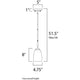 Rocco 1-Light Mini Pendant