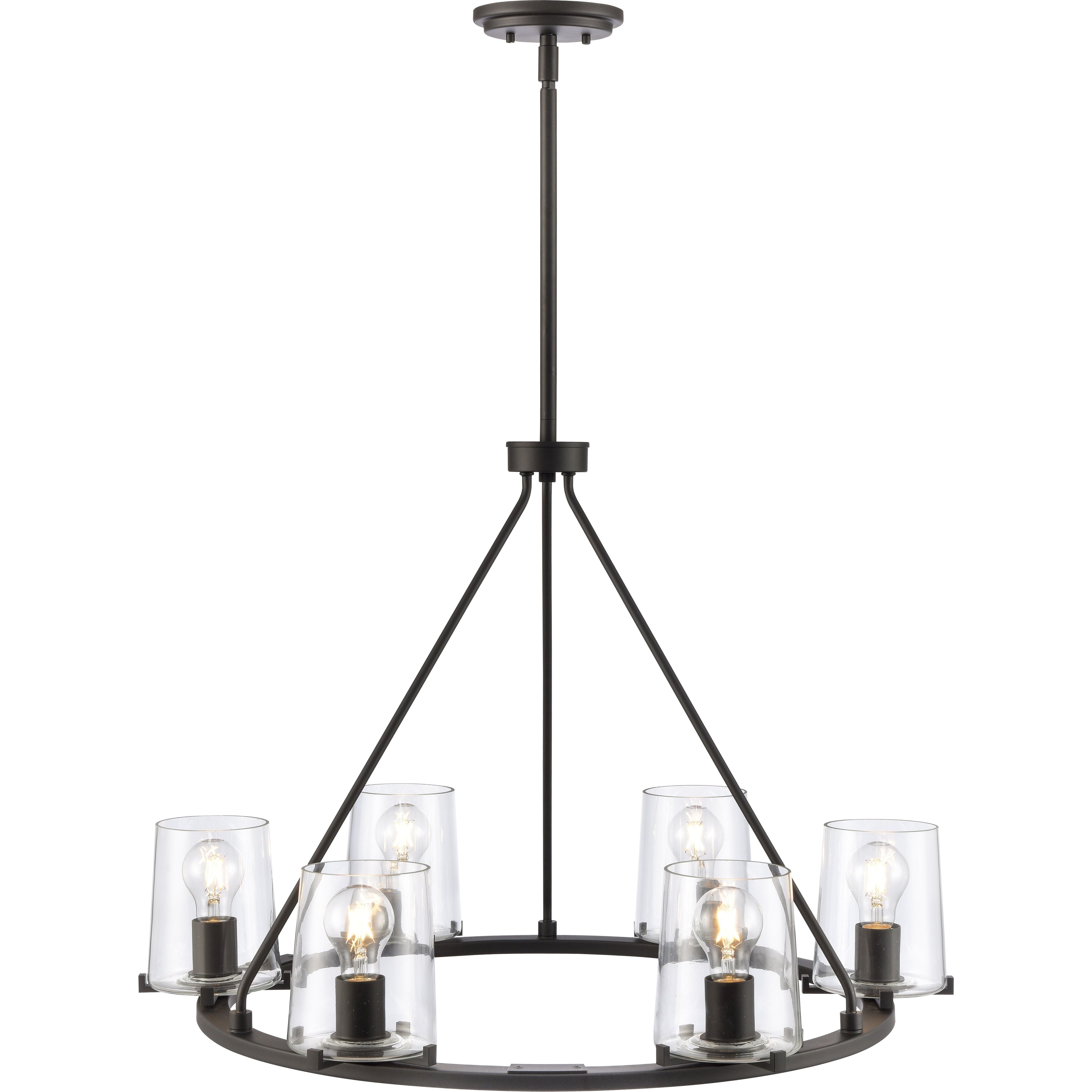 Votisse 30" Wide 6-Light Chandelier