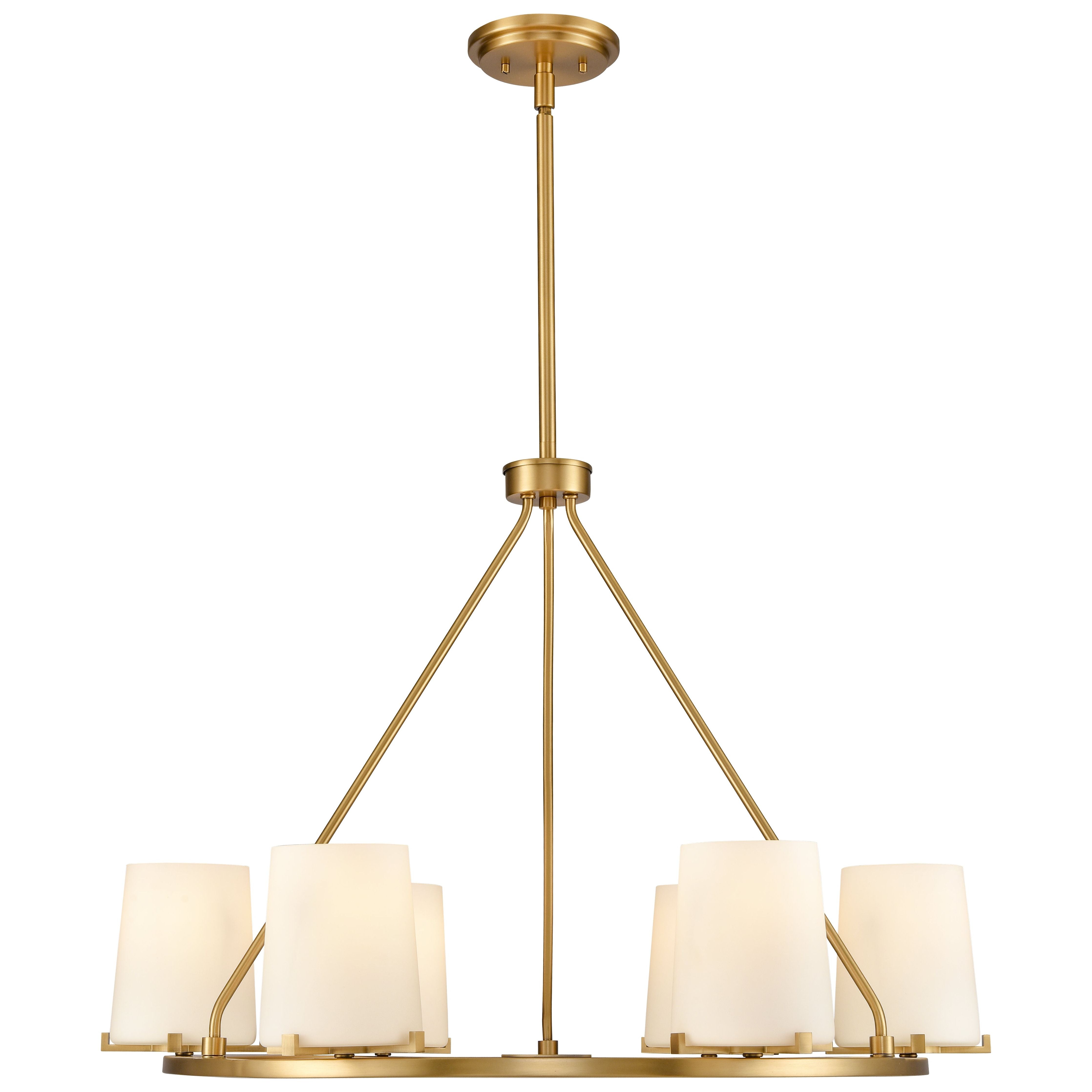 Votisse 30" Wide 6-Light Chandelier