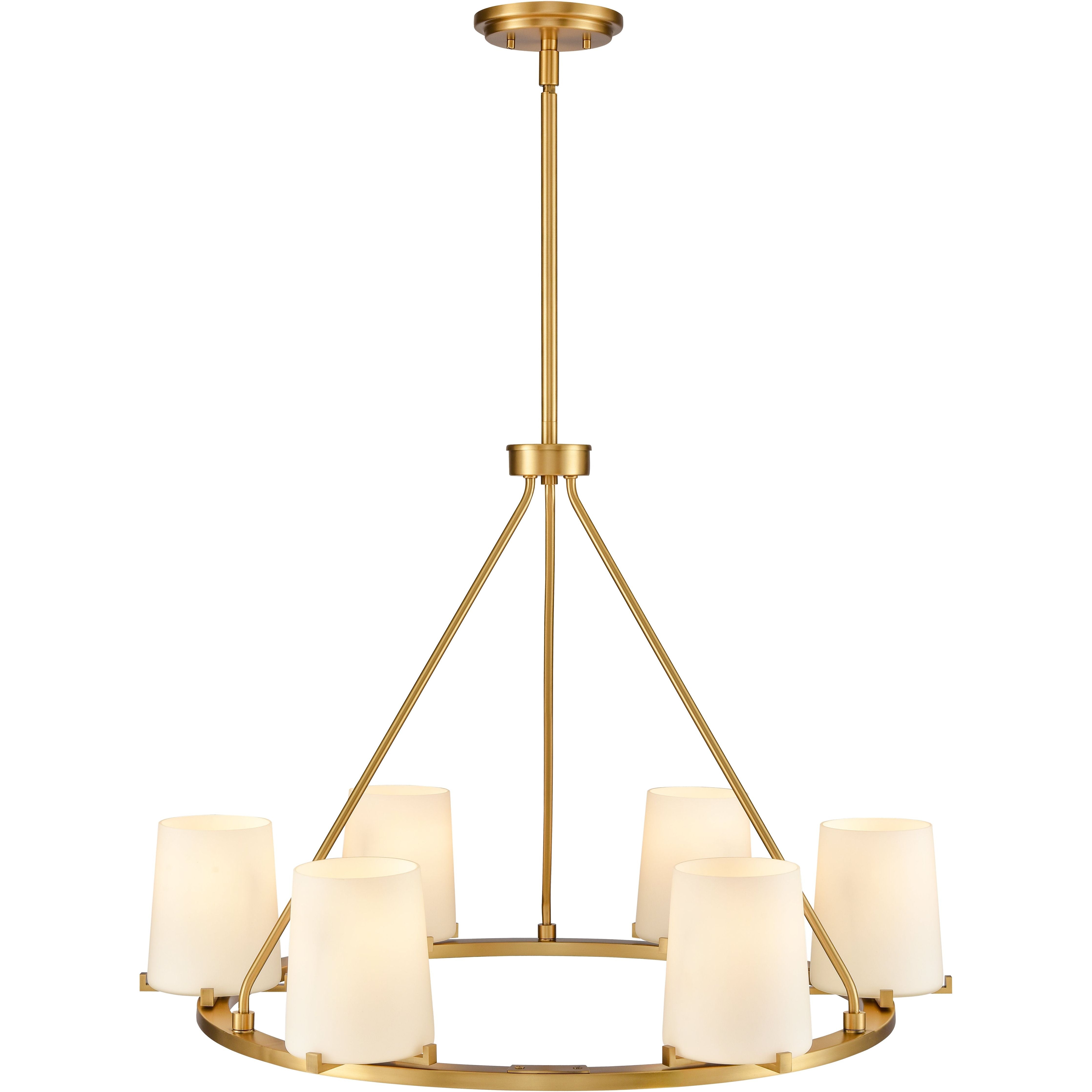 Votisse 30" Wide 6-Light Chandelier