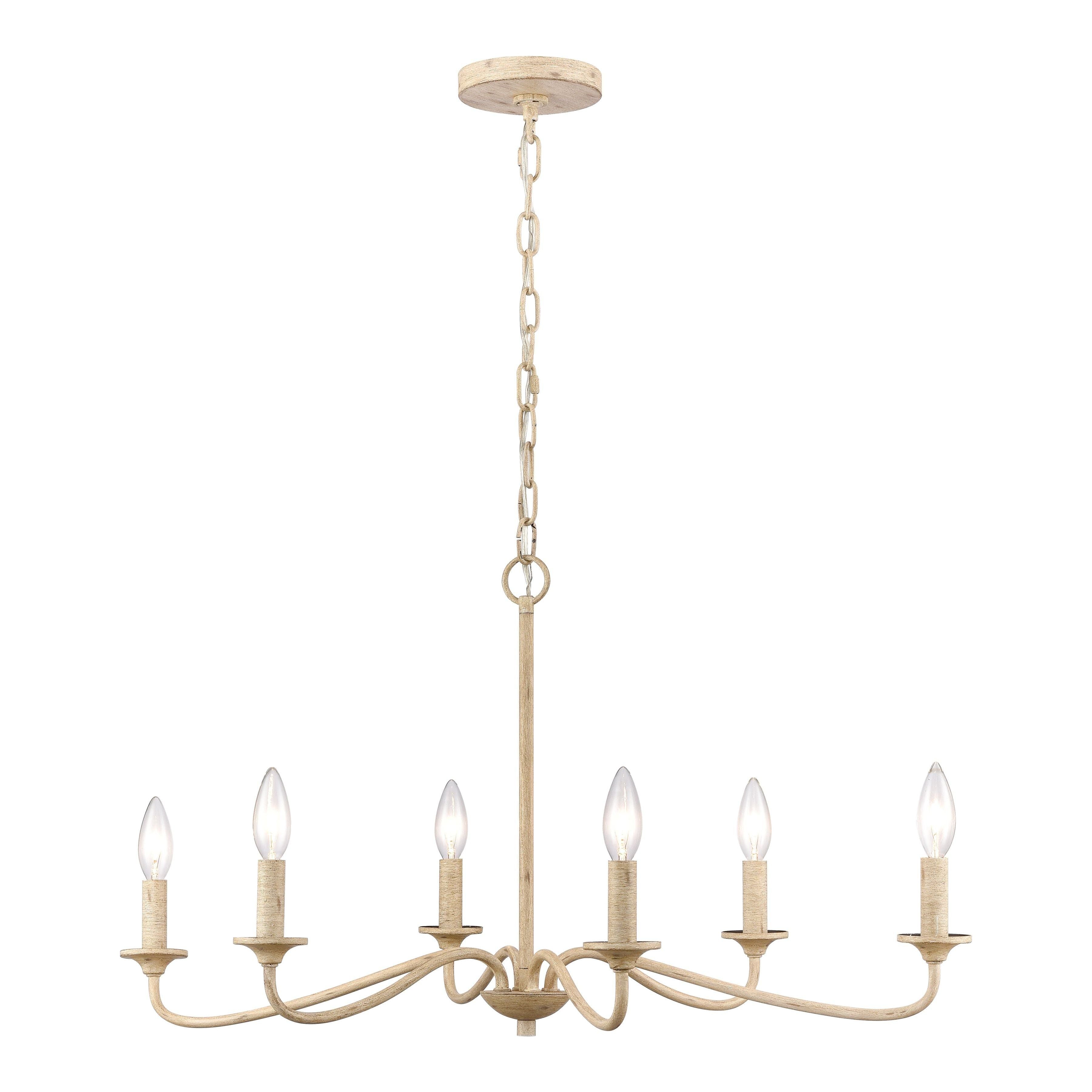 Ellisville 30" Wide 6-Light Chandelier