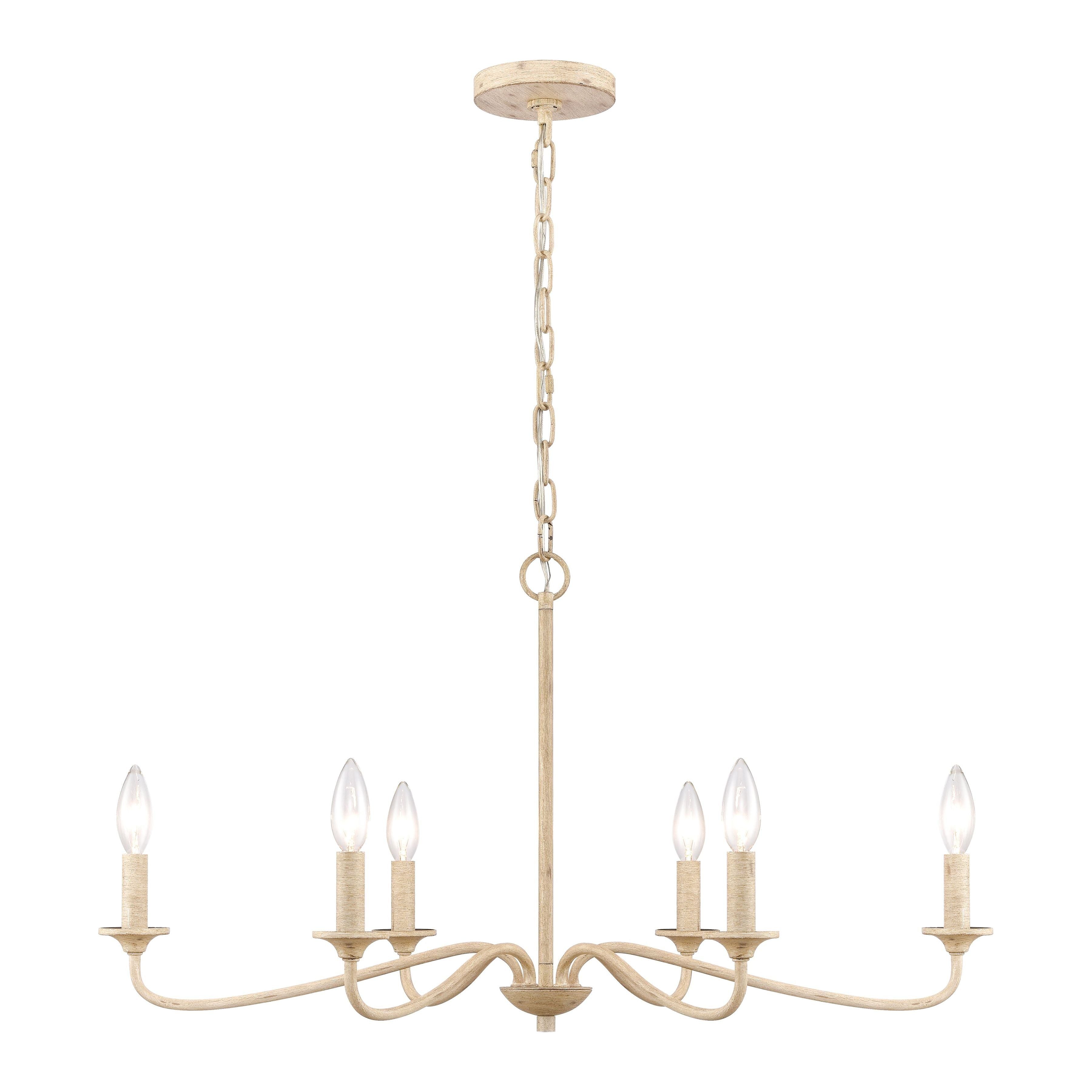 Ellisville 30" Wide 6-Light Chandelier