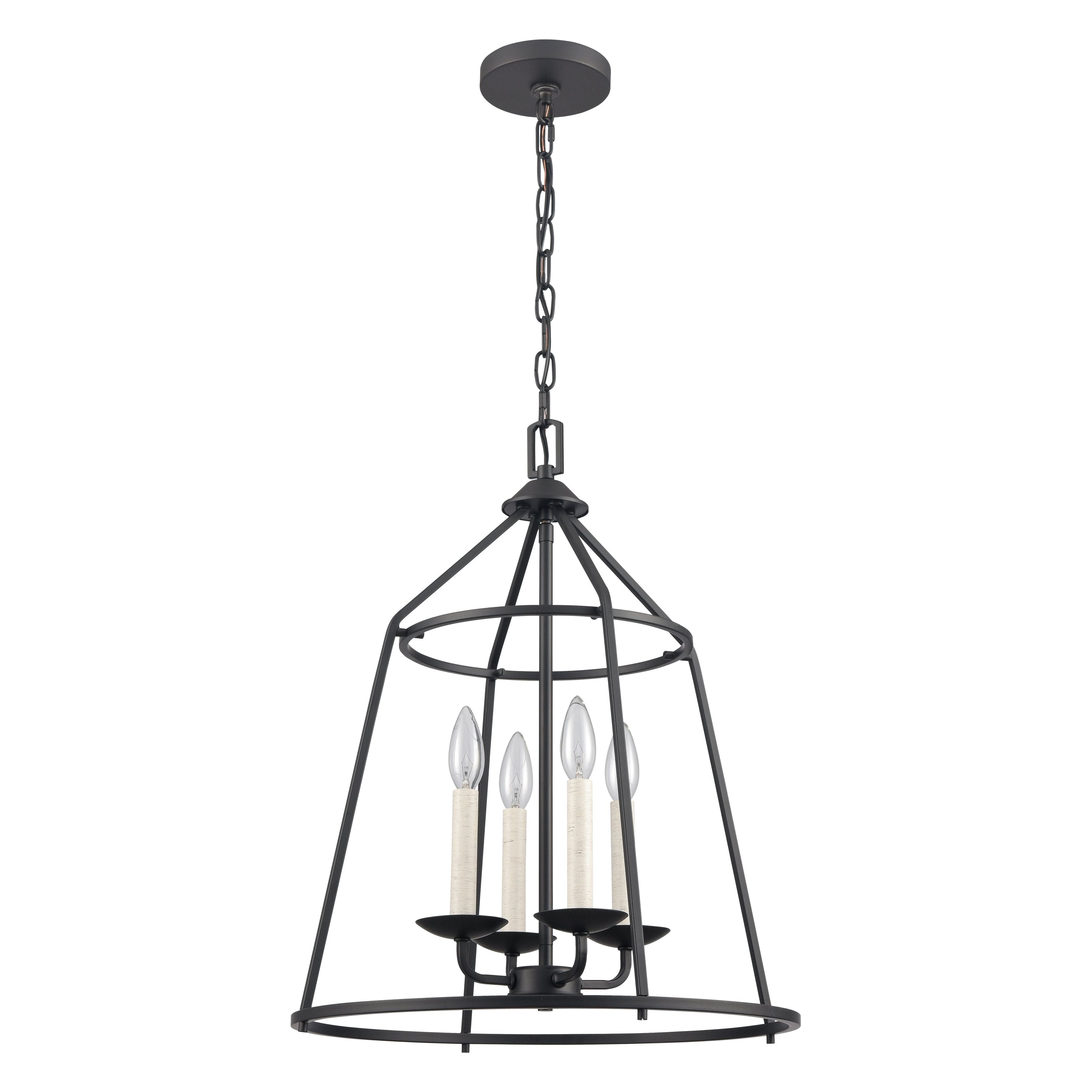 Ellisville 17.25" Wide 4-Light Chandelier