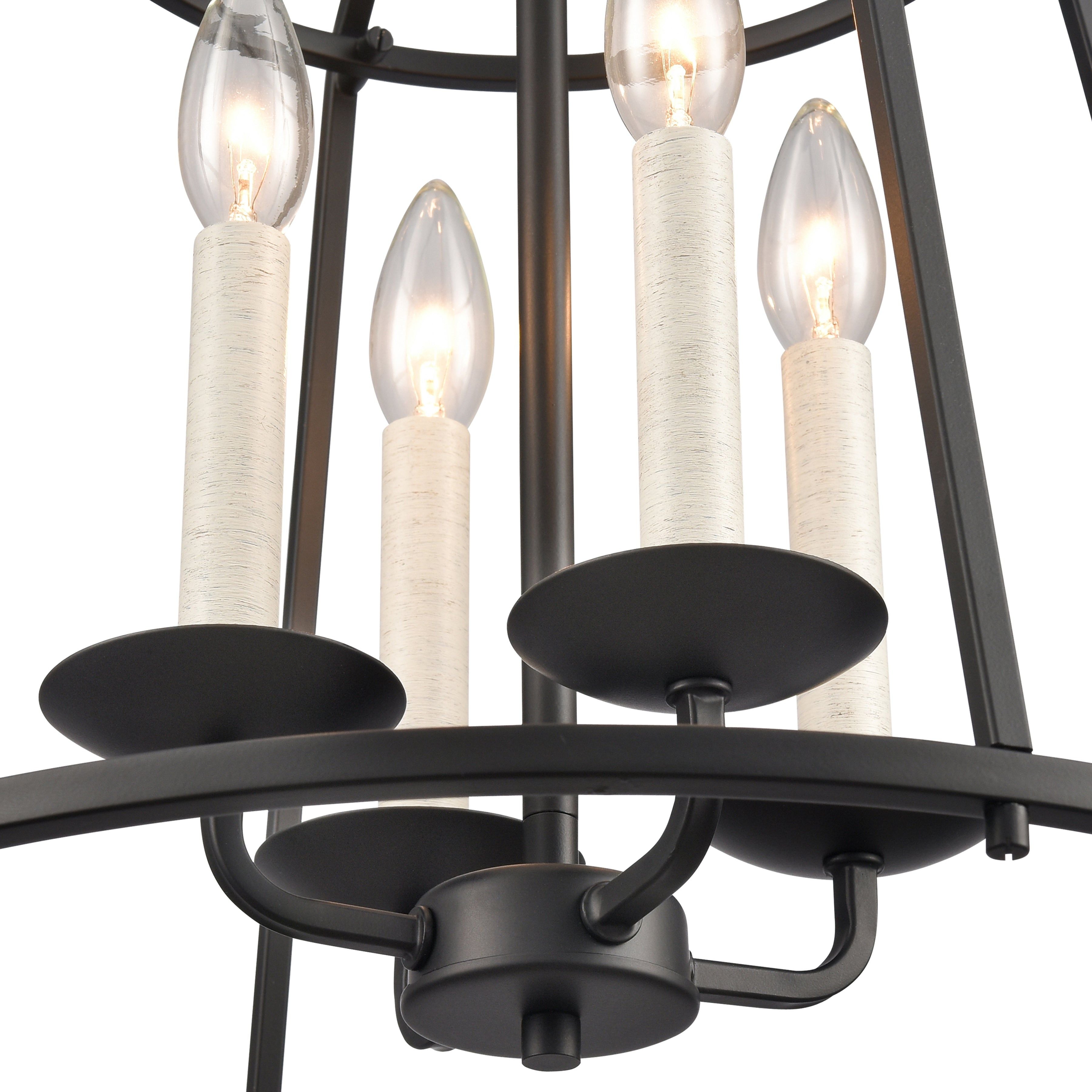 Ellisville 17.25" Wide 4-Light Chandelier